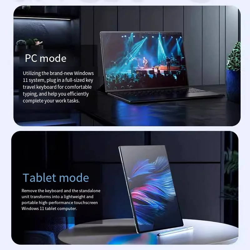 2025 DERE 16inch touch screen Intel core i3-1220P/Intel N100 Windows11 pro laptop 32GB DDR4 2TB SSD Desktop gaming PC