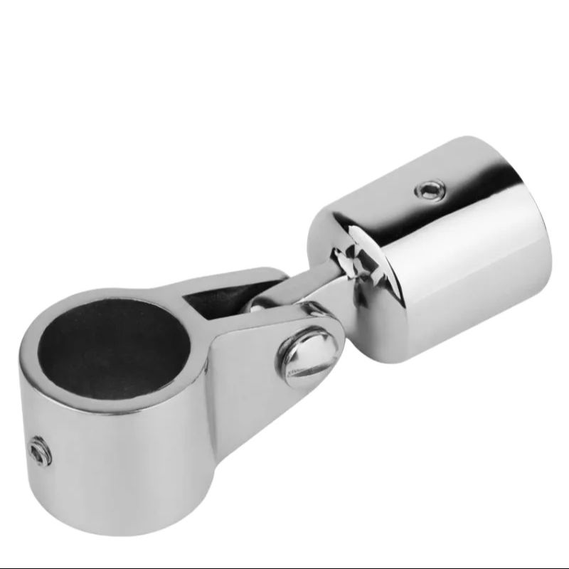 Łódź morska Bimini Top Fitting 25mm 30mm Zewnętrzna wkładka Tube Eye End Cap 316 Top Caps ze stali nierdzewnej Slide Cap
