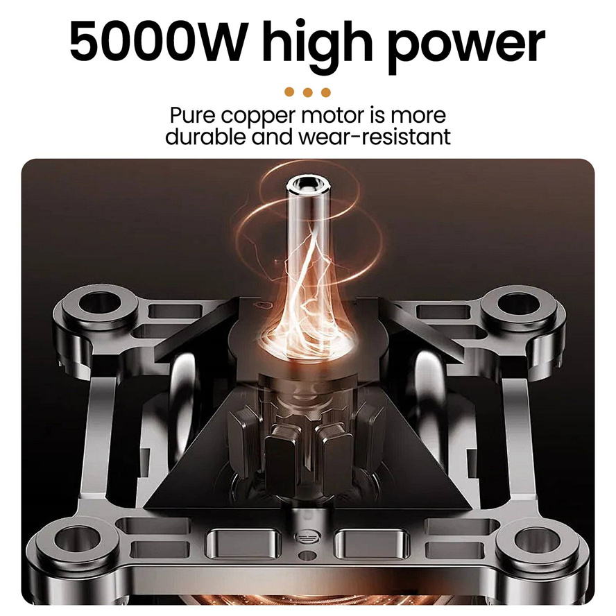 5000W 9 velocidades pesado devido liquidificador comercial processador de alimentos estacionário biscoitos de gelo para compras espremedor de alta potência