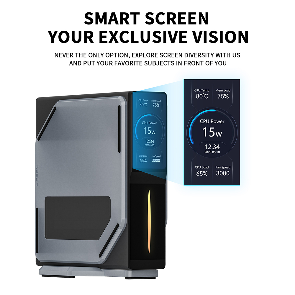 Firebat S1 Mini PC Intel N100 4 rdzenie Max 3,4 GHz 16 GB Ram 512 GB Ssd 2 * HDMI Podwójny wyświetlacz Wi-Fi 5 Bluetooth 4.2