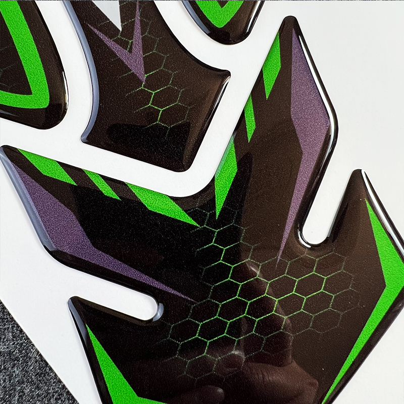 Protector de almohadilla de depósito para motocicleta 3D, pegatinas, accesorios de calcomanía para Kawasaki Ninja400 Z900 Z1000 zx10r er6n Versys 650