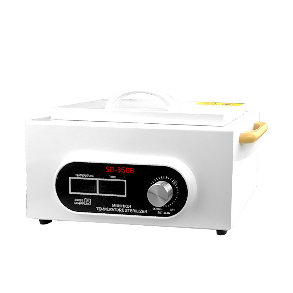 LCD-scherm Desinfectie op hoge temperatuur Anti-virus Kast Sterilisator Huis Huis Nagelgereedschap Elektrische verwarming ontsmettingsdoos Disi