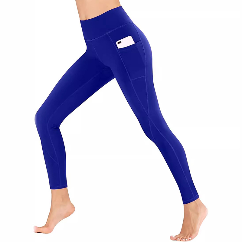 Zimowe spodnie do jogi z wysokim stanem dla kobiet Fitness Legginsy Push Up Kieszenie Podnoszenie pośladków Spodnie do jogi Sportowe spodnie do biegania dla kobiet