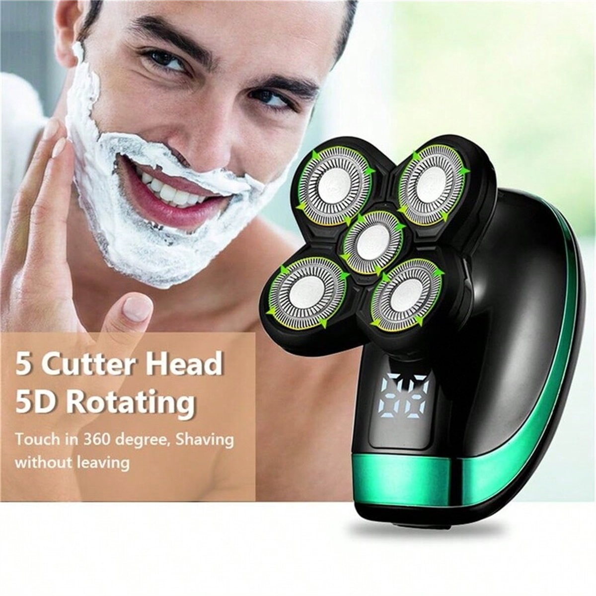 Rechargeable Shaver Grooming Kit Professional Hair Electric Shaver For Men Beard Trimmer Shaving Hair Trimmer