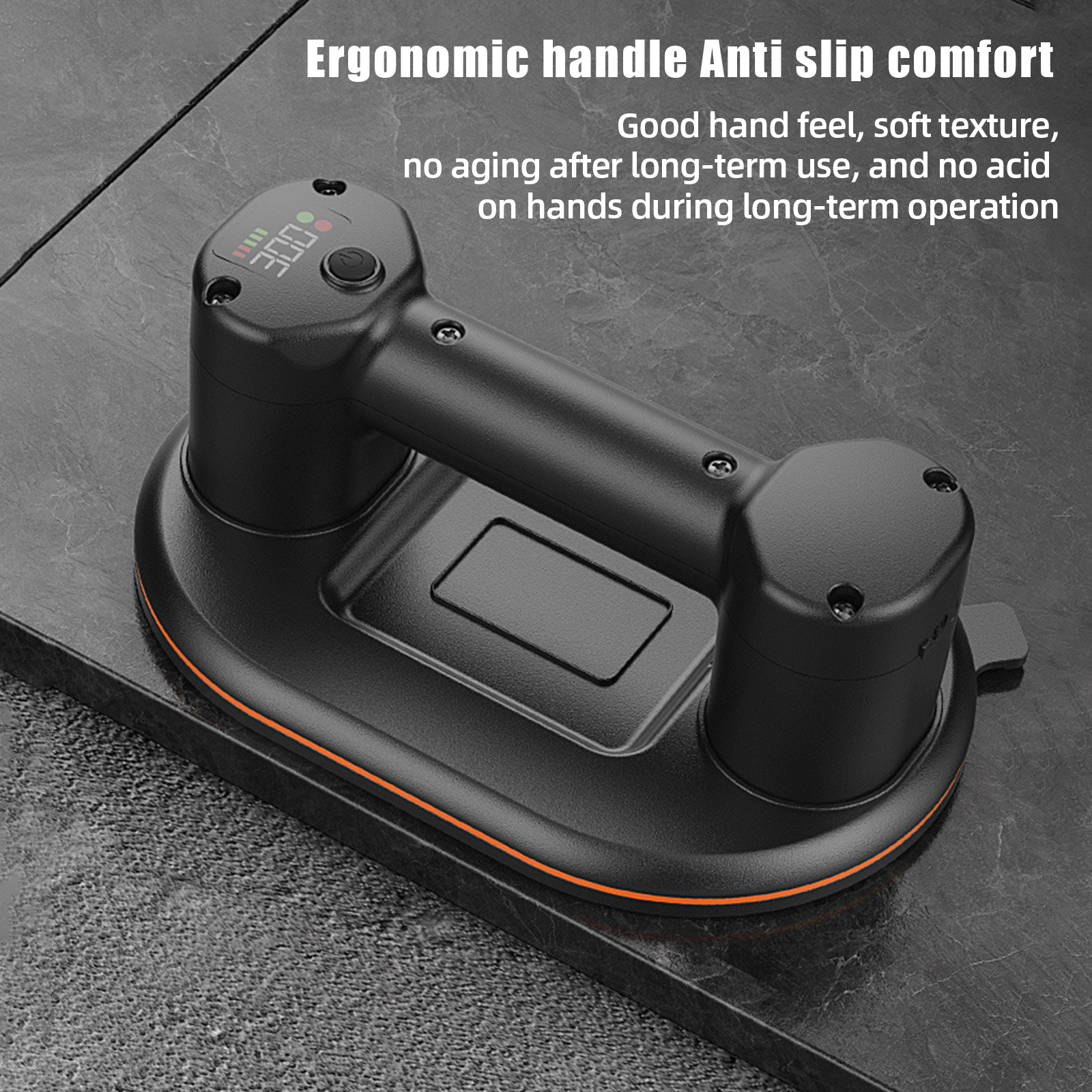 300KG Belasting Zware Smart Display Grote Elektrische Vacuüm Zuignap Glazen Tegel Lifter 3600mAh Vacuüm Sukkels Lifting tool