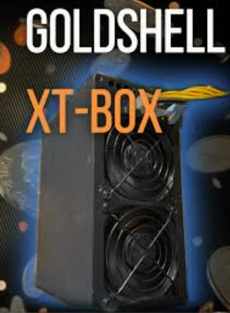Nova caixa Goldshell XT 580Gh/s 400W SHA3x XTM (Tari) aprovada pela fábrica