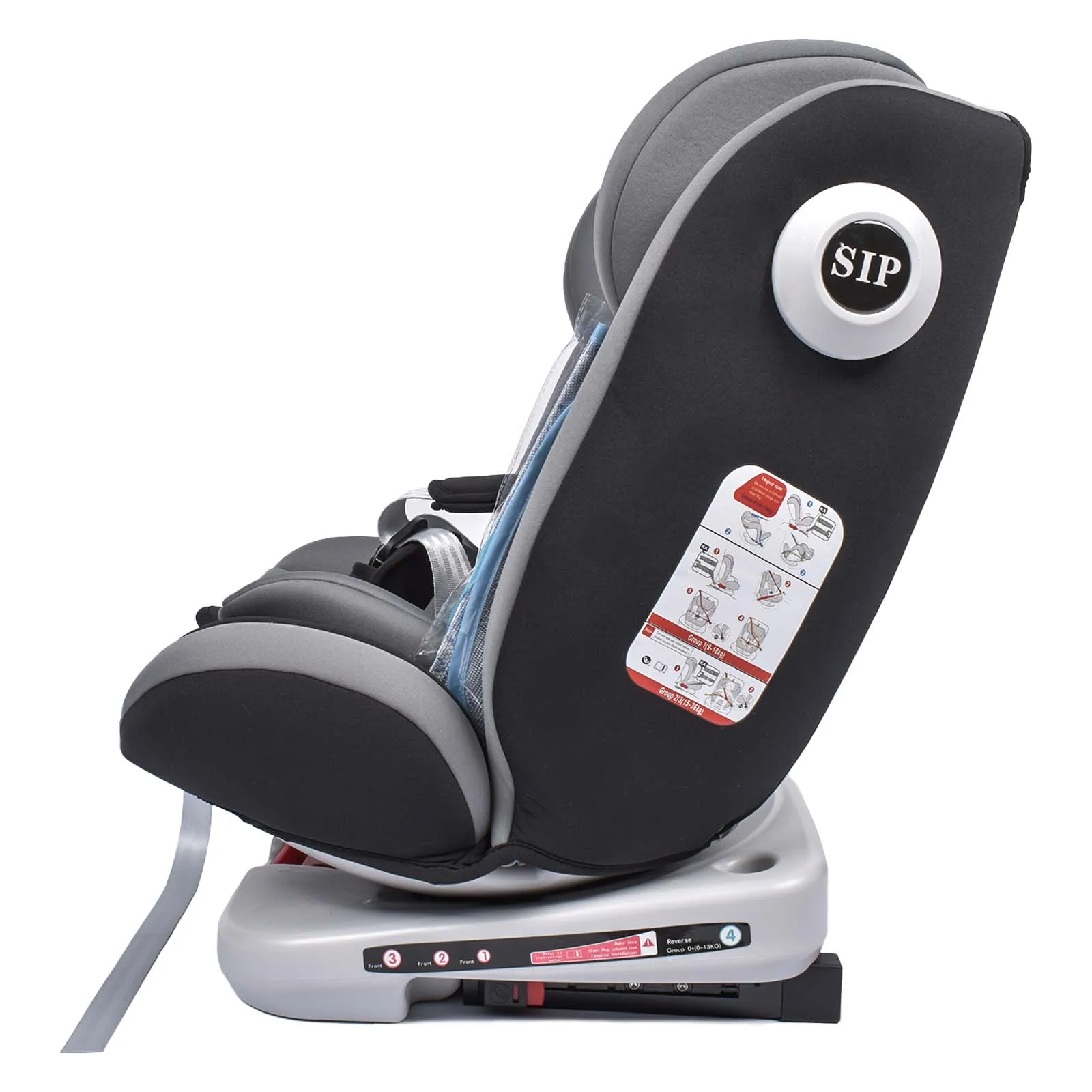 AP03 Siège auto enfant 360 °   Ceinture rotative 5 points 9-36kg 0 -12 ans ECE ISOFIX Siège de sécurité enfant KL005