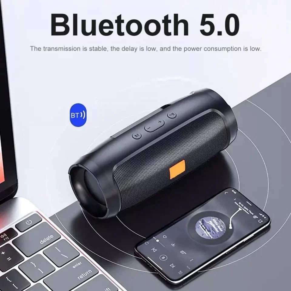 DAFUSHOP Caixa De Som Portatil  AL-006 Potente com bluetooth fm e entrada usb Alto-falante ENVIO RÁPIDO
