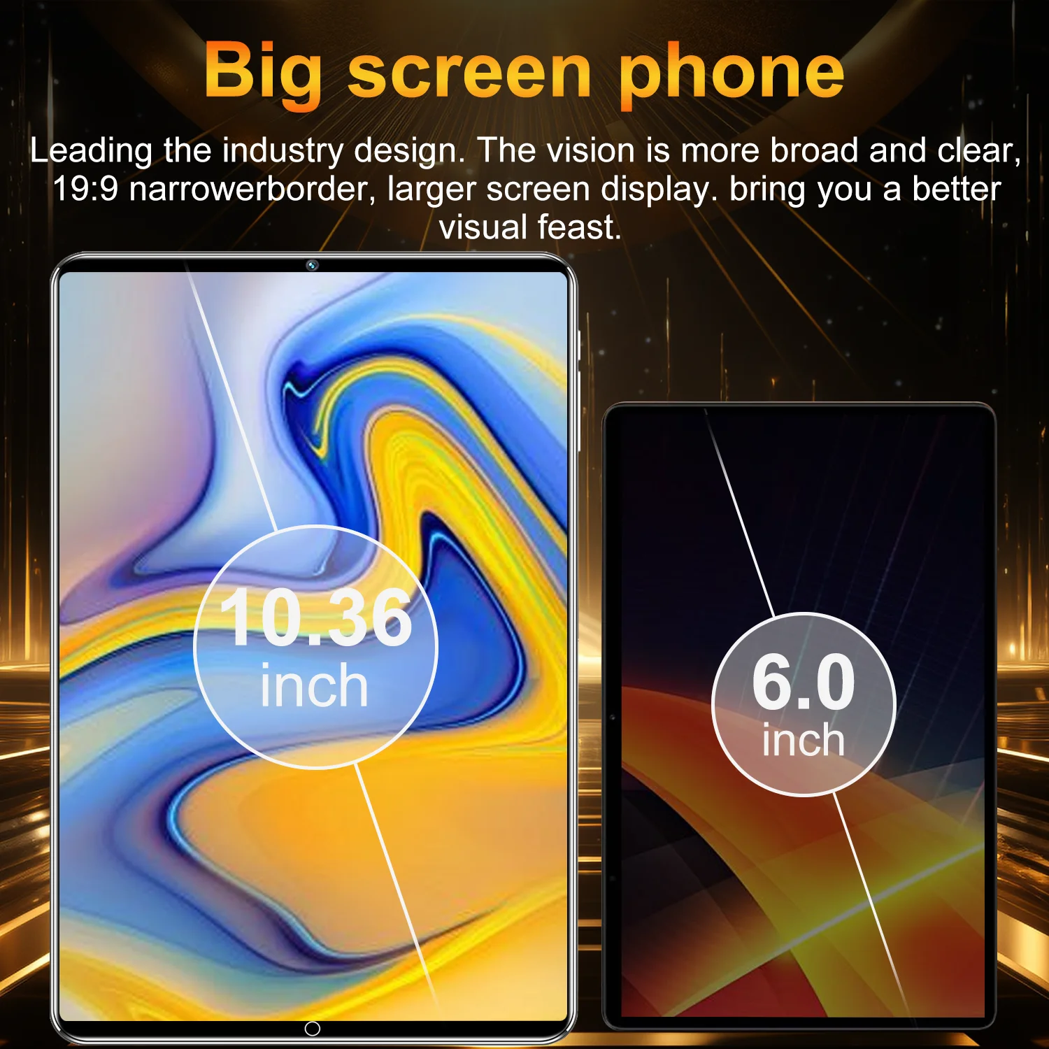 2025 Original Global Version Tablet 10.36 inch HD 4K Android 13 16GB+1T 12000mAh 5G Dual SIM Phone Call WiFi GPS Tablet