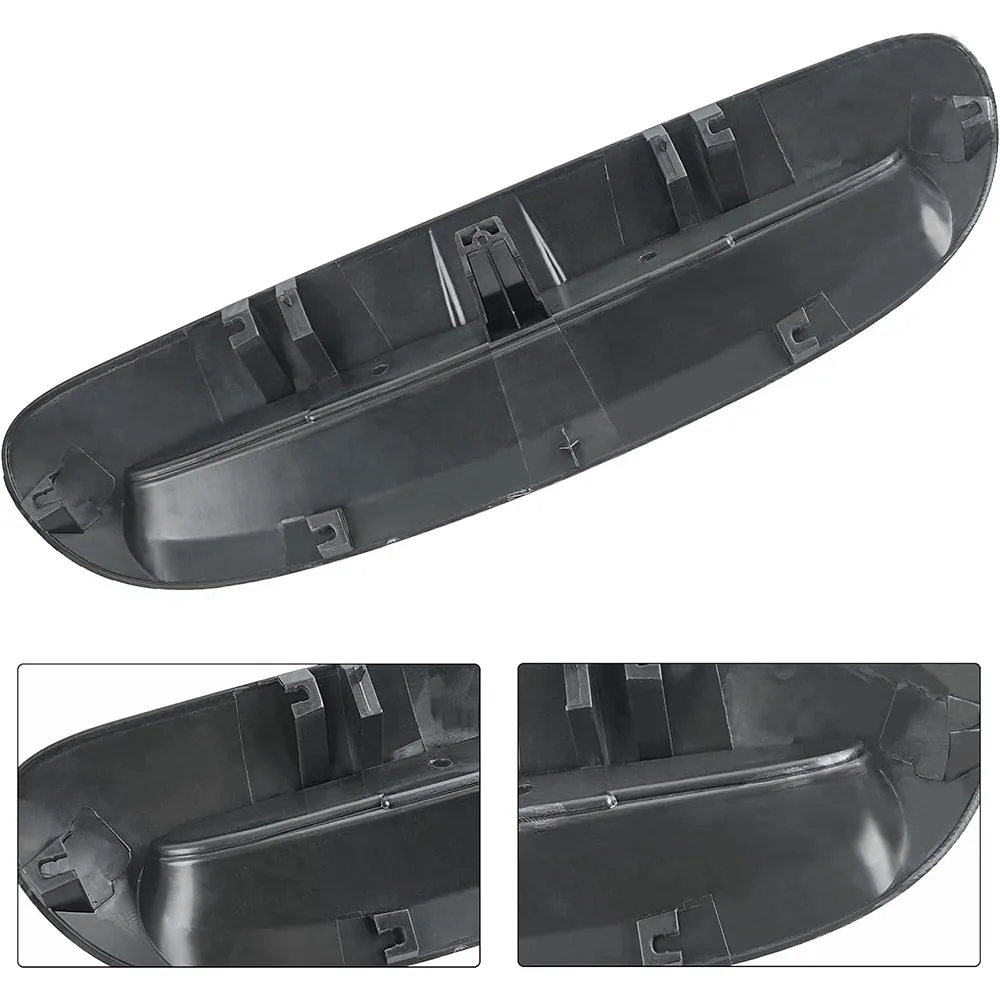 1 Set For Mini Cooper S JCW F54 F55 F56 F57 2014-UP ABS Gloss Black Front Engine Bonnets Hood Scoop Air Outlet Vent Cover Trim
