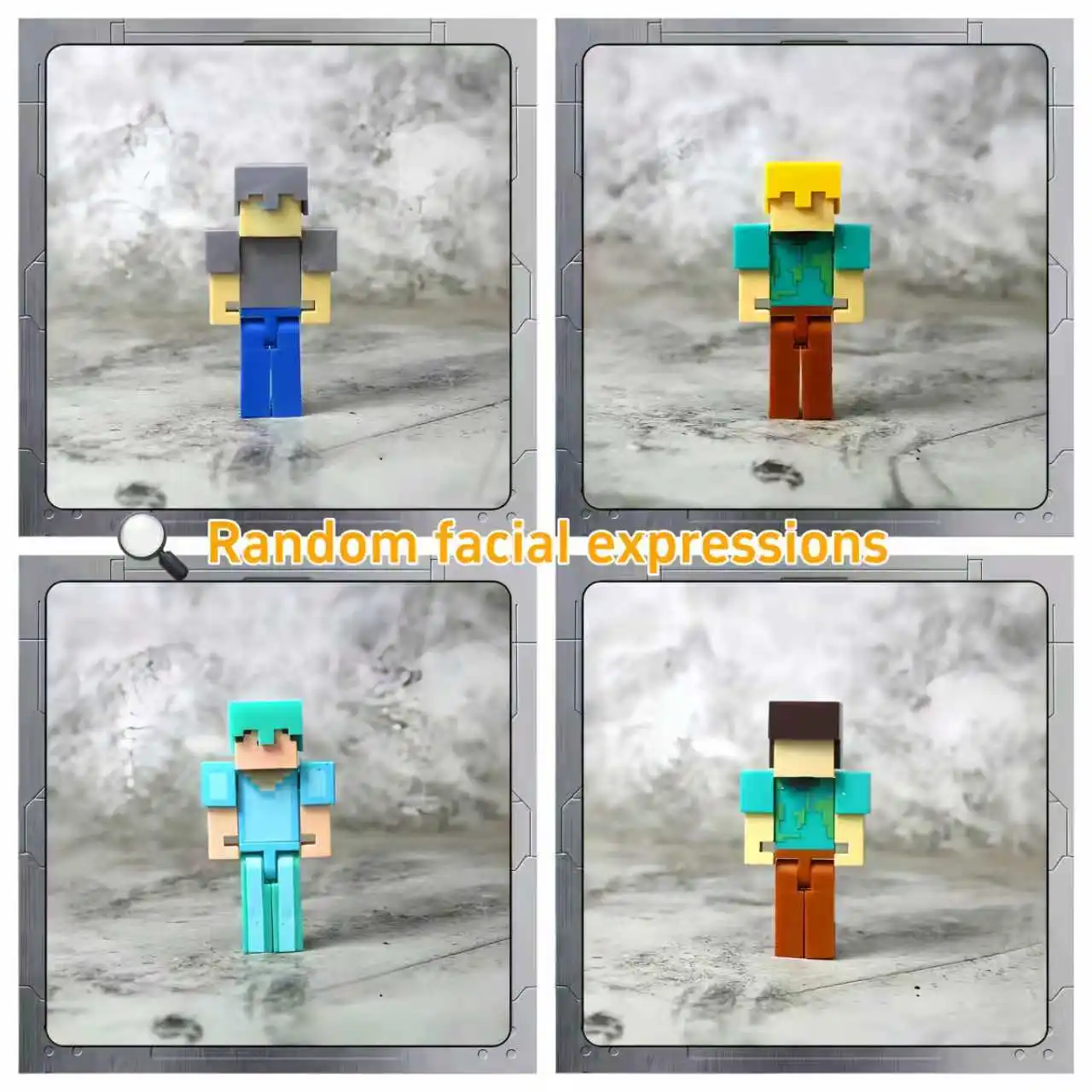 Magnetic World 3D, DIY-Magnetpuppen, Tier-, Charakter- und Waffenmodelle, Halloween- und Weihnachtsgeschenke