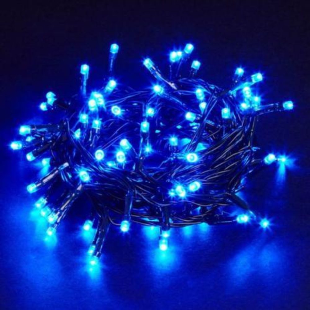Pisca Pisca de Natal 100 Leds - 10 Metros - 110V - Colorido - Luz Forte - Iluminação de Decoração