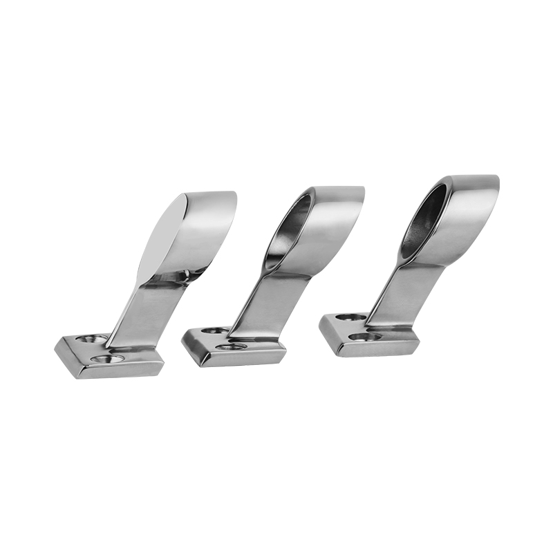 316 Stainless Steel Boat Handrail Stanchion Forward Center End 60° Fitting Marine Railing Support Hardware Yacht Accessories