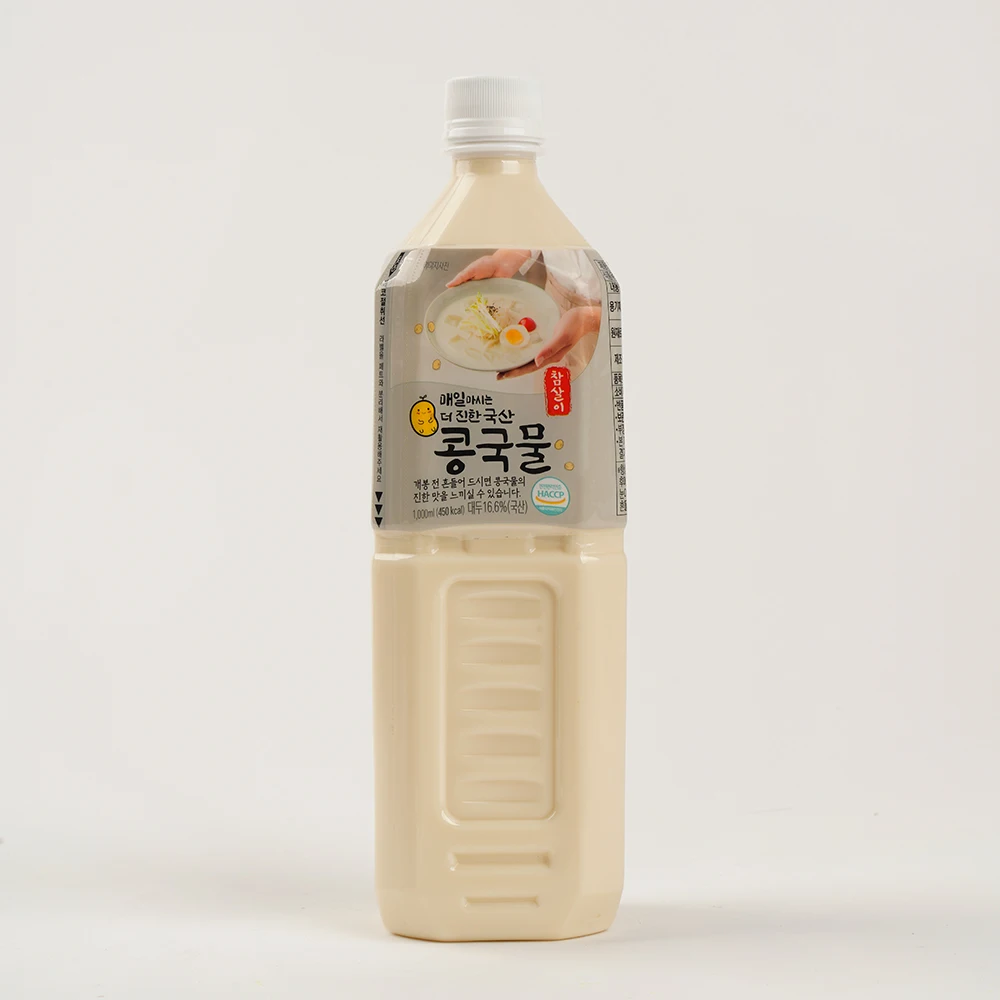 국산 콩국물 1L 3병  참살이 더 진한 음료 식품