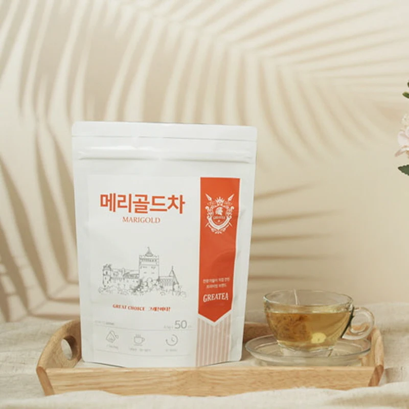 Greatea 그래이티 메리골드 마리골드 꽃차 50티백