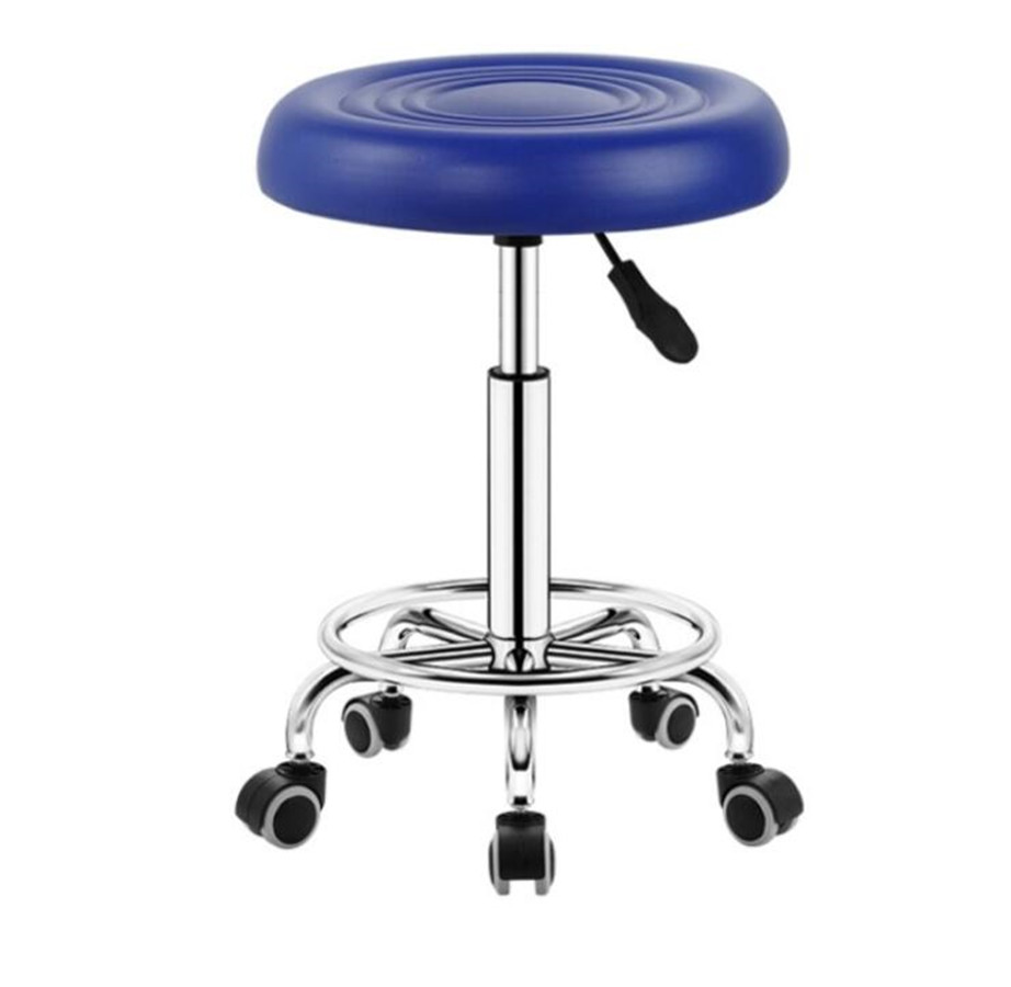 TABURETE , elevador de escritorio frontal con taburete alto, silla giratorio patas de con rueda de estilo nordic,Silla giratoria de Bar alta ajustable, bar oficina hogar 45-57cm