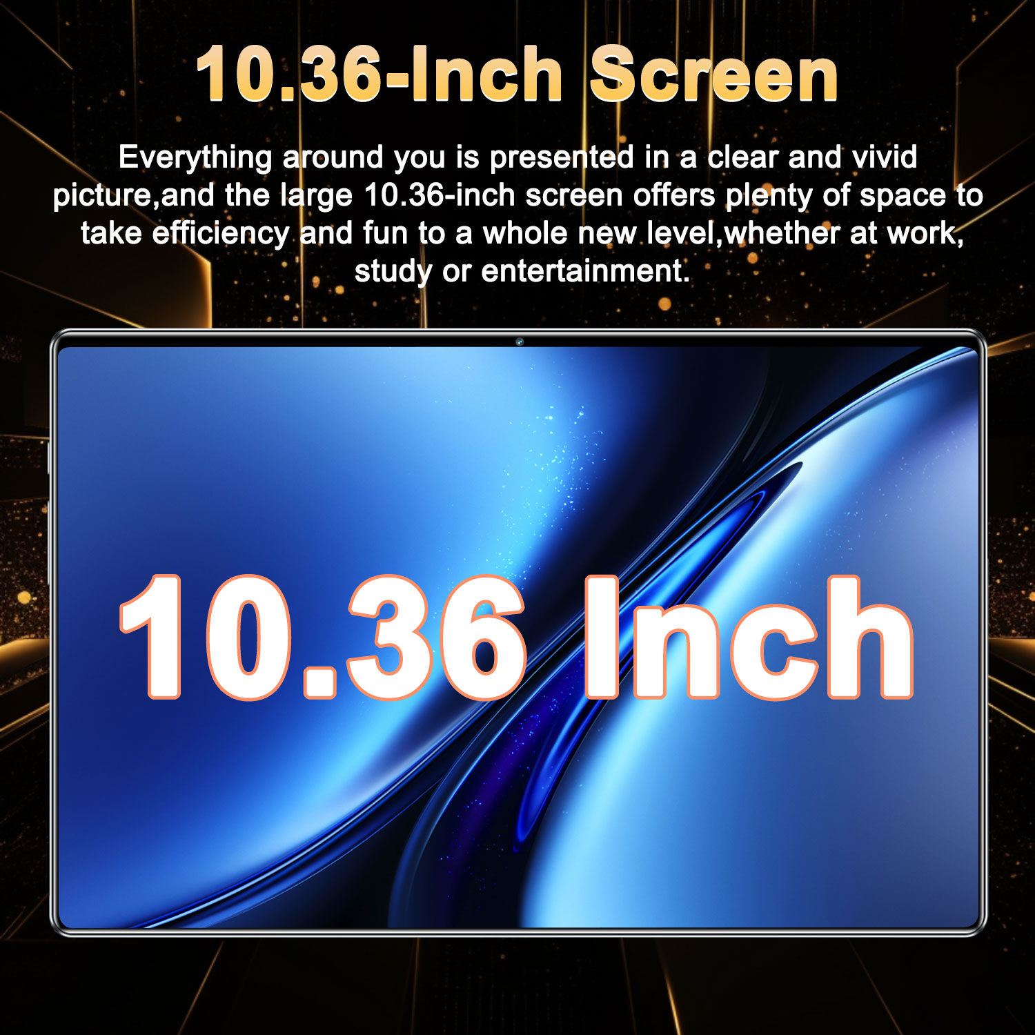 Global Version NEW Original Pad Tablet 10.36 inch HD 5K Android 13 16GB+1T 16MP+32MP 12000mAh 5G Dual SIM WiFi GPS