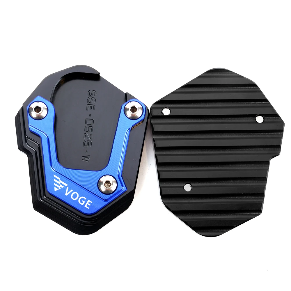 Para Loncin Voge 525 DSX DS525X 900 DSX DS900X 2023 2024-motocicleta CNC soporte lateral placa ampliada accesorios de almohadilla de pie