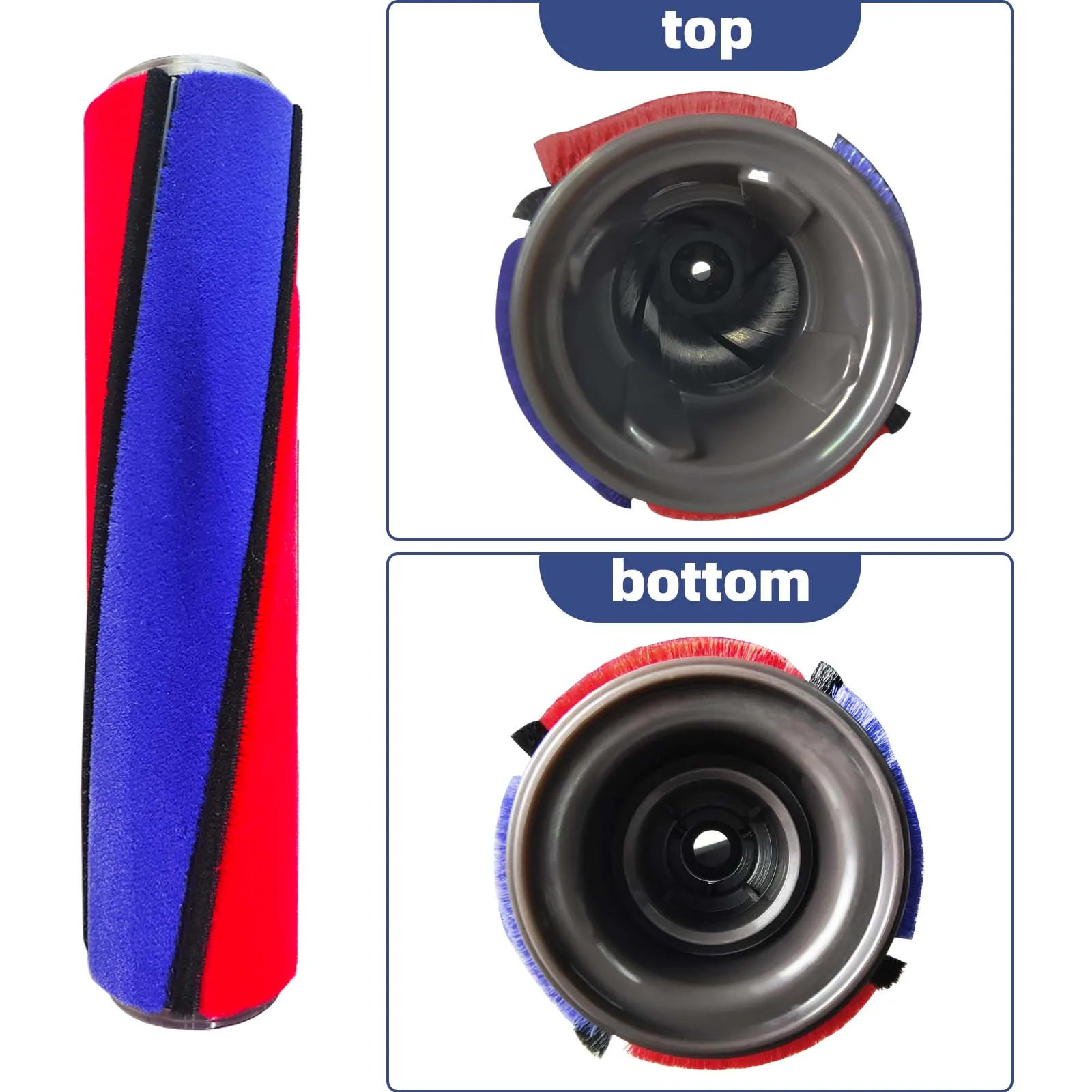 Mềm Mại Cán Bàn Chải Thảm Brushroll Thanh Cho Dyson V6 V8 V10 V11 Hút Dự Phòng Một Phần Phụ Kiện Thay Thế