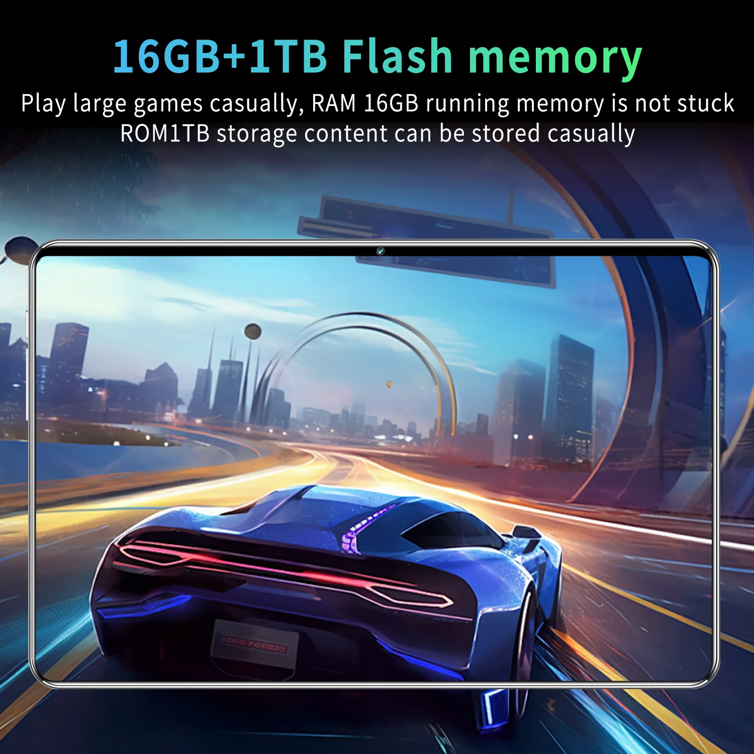 2025 5G New 10.36Inch Android Tablet 16GB RAM 1TB ROM 12000mAh MTK6797 Network Tablets PC WiFi Android 13.0 10-Core Bluetooth