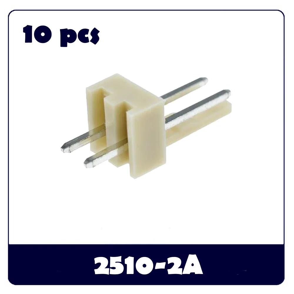 Cabezal de Pin KF2510 de 2,54mm, 2510-2A 25102-2AW 2510-3A 2510-3AW 2510-4A 2510-4AW 2510-2Y 2510-3Y 2510-4Y 2510-T