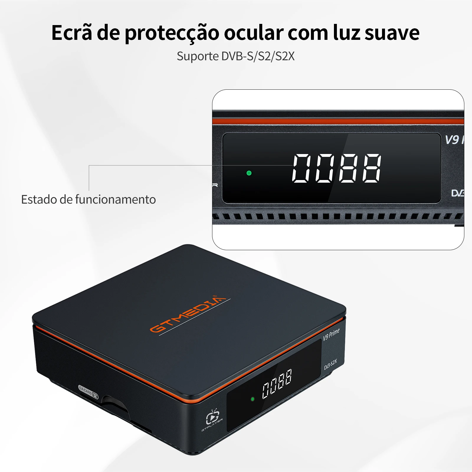 Спутниковый ресивер GTMEDIA V9 Prime DVB-S/S2/S2X 2,4G WIFI LACAM поддержка 70 Вт Clear 61 Вт, спутниковый декодер, подходит для Чили, Перу
