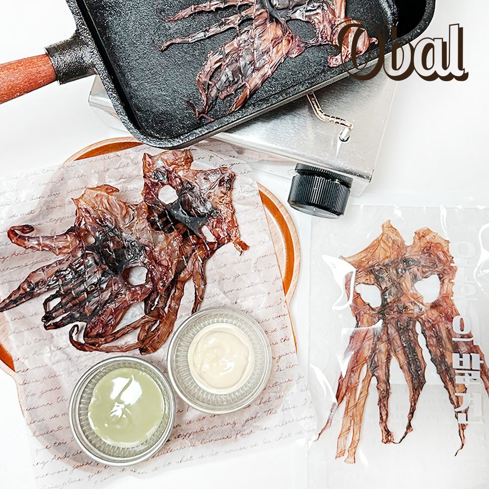 오발 대왕발16번지 *10개 / 맛보기소스 /