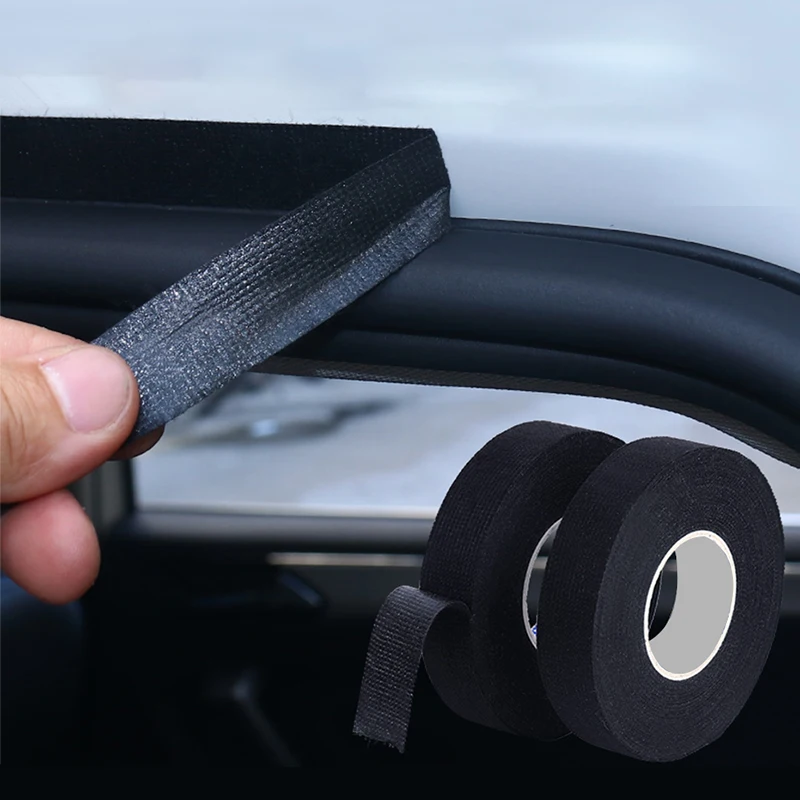 Nastro adesivo in tessuto resistente al calore SEAMETAL per cablaggio Auto per Auto larghezza di protezione telaio 19/25MM lunghezza 15/25M