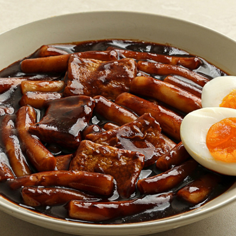 GBROWA 토끼밀 오리지널 즉석 떡볶이 4세트(떡+소스) + 어묵100g 총 8인분 외