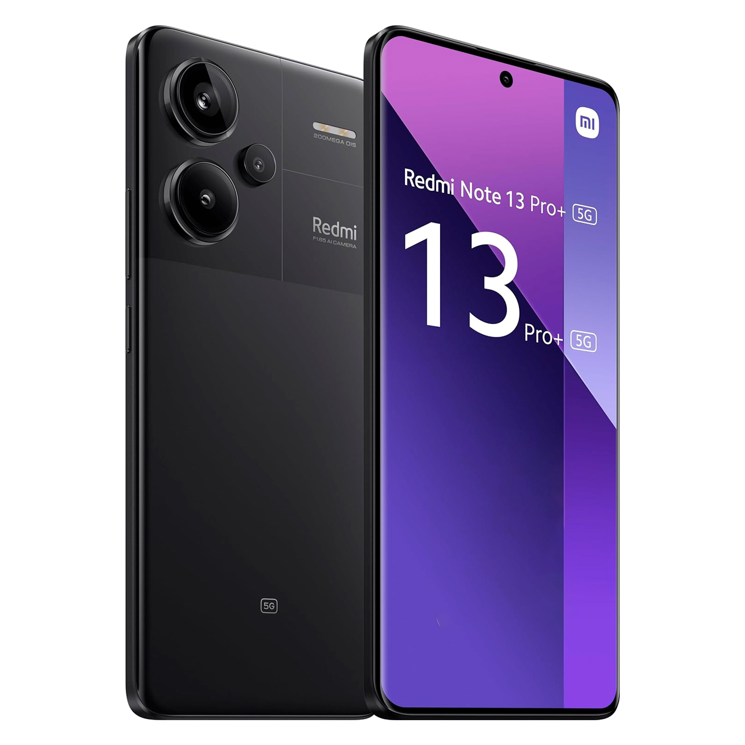 Xiaomi Redmi Note 13 Pro + 5G Dual SIM de 512GB / 12GB RAM de 6.67" 200 + 8 + 2MP / 16MP - Midnight Black (Global)