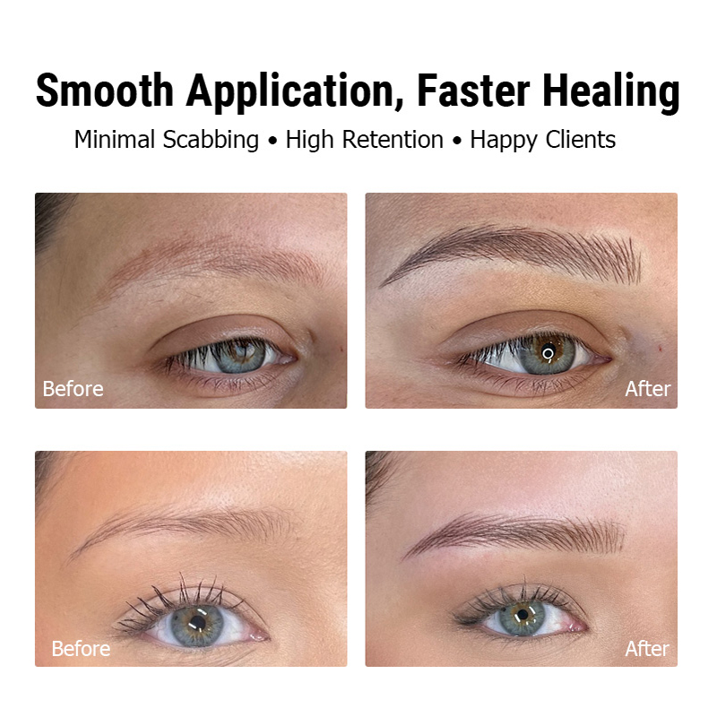 AIMOOSI Professionelles Microblading-Pigment für Nano-Brauen |   REACH-zertifizierte Permanent-Make-up-Tattoo-Tinte für PMU-Künstler |   3 ml