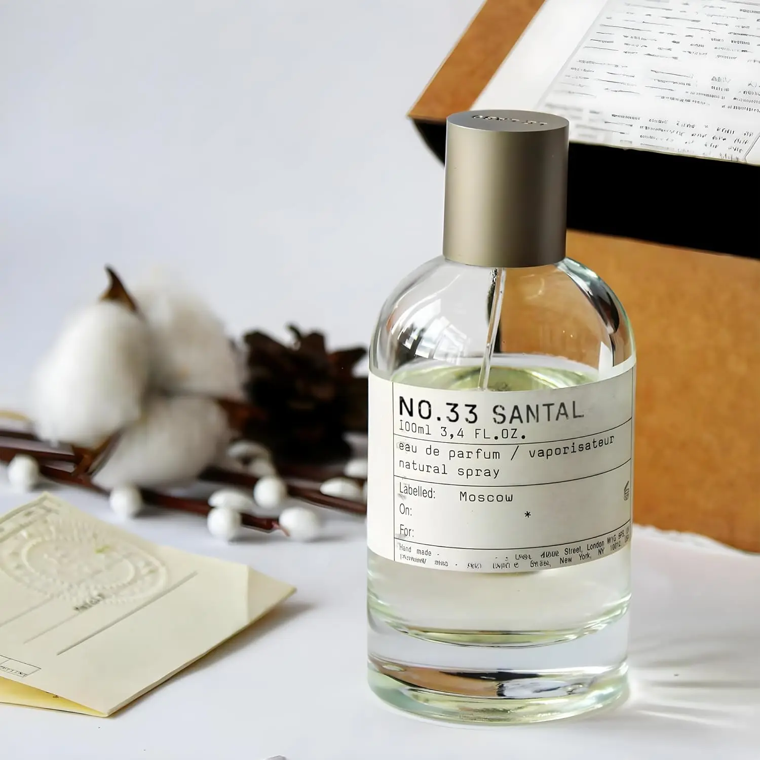 SANTAL33, Perfume Spray - Iconic Scent of New York A Cult Fragrance Unisex Eau De Parfume 50ml 1.7oz