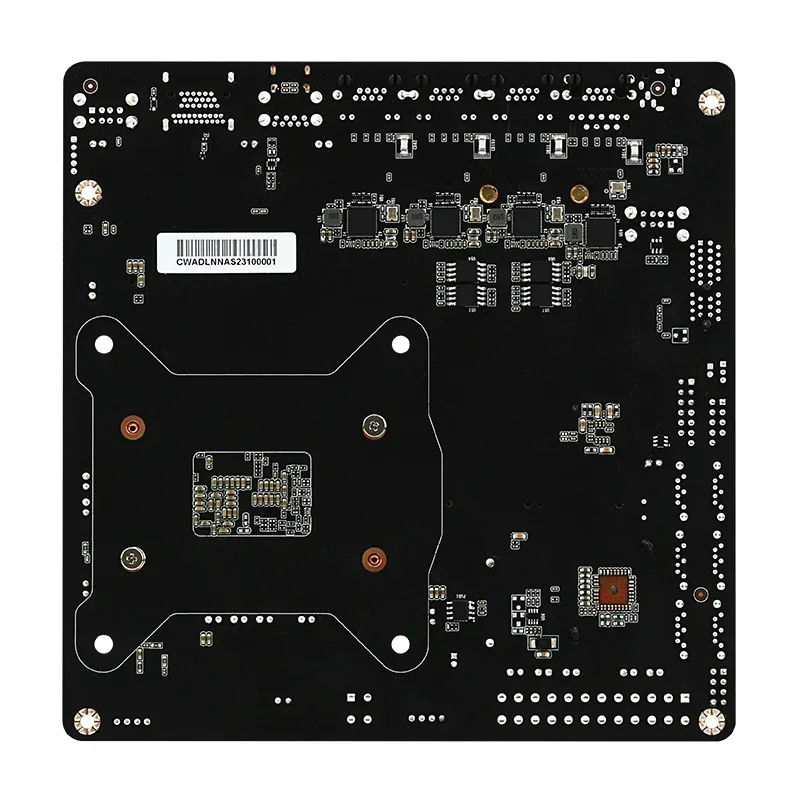 12e generatie Intel i3-N305 N355 N100 N150 NAS Moederbord 6-Bay 4xi226-V 2.5G 2*NVMe 6*SATA3.0 DDR5 PCIex1 Type-C Firewall Moederbord