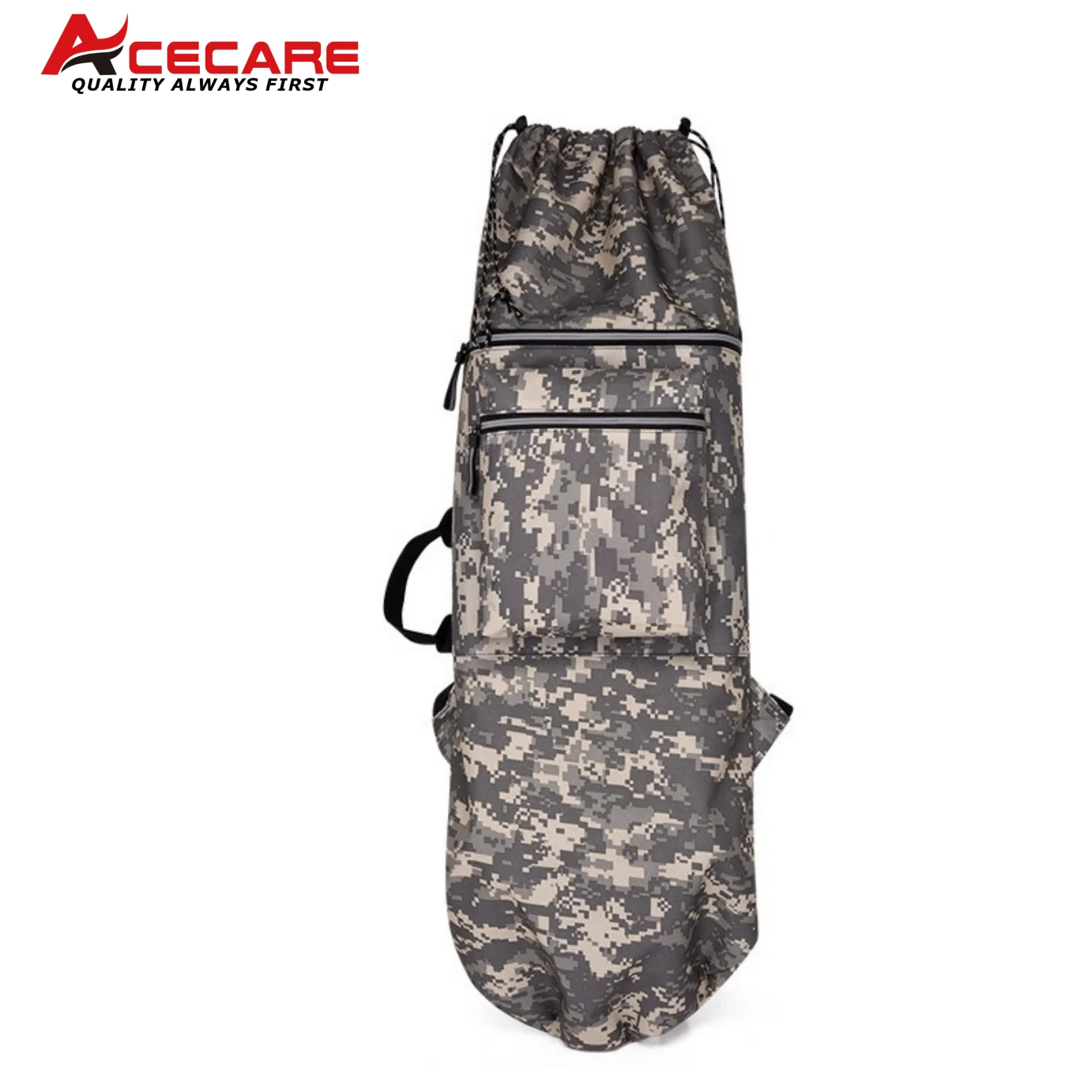 Acecare Carrying Backpack Durable Waterproof Oxford Fabric in Multiple Patterns Skateboard Backpack Carry Bag