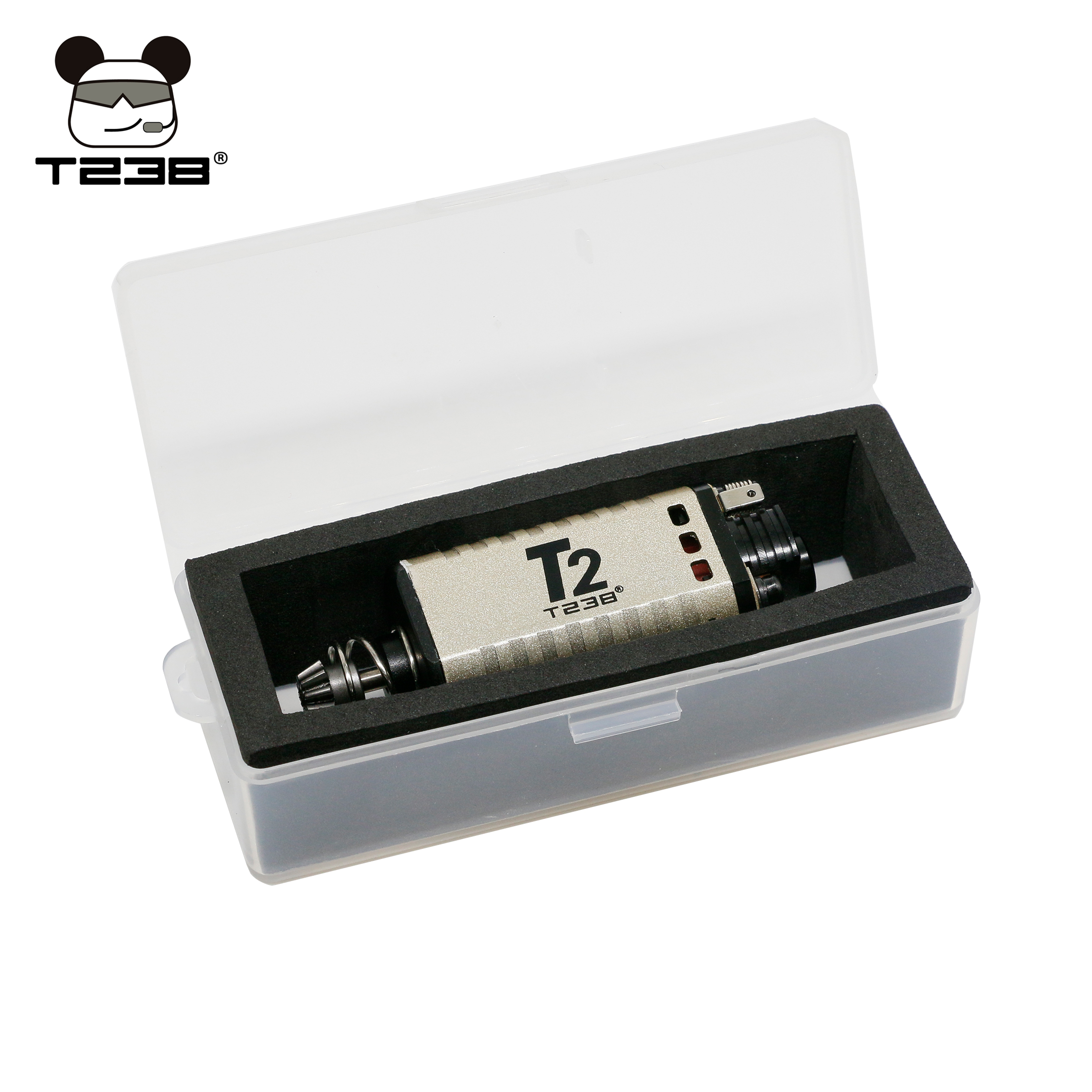 T238 Cao Cấp Cao Động Cơ Mô-men Xoắn N35 20/18TPA Hiệu Suất Nhiệt Cao Động Cơ Dài/Ngắn Axel động Cơ 480 Cho Airsoft V2 V3 Hộp Số