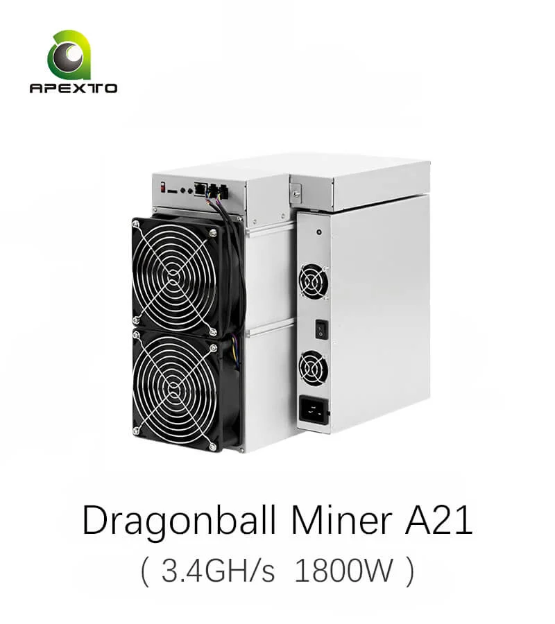 Oryginalny DragonBall górnik A21 3.4gh/s 1800W NEXA górnik