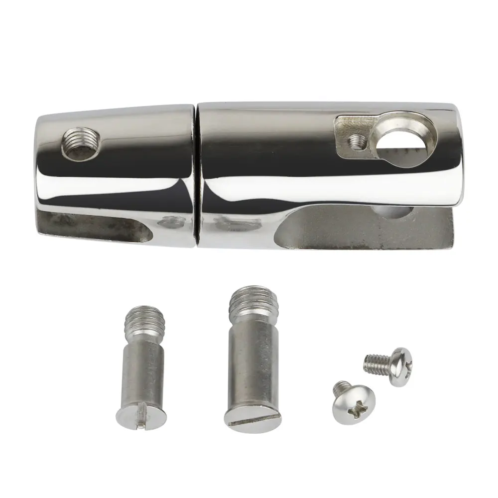 Conector giratorio de cadena de anclaje para barcos, 6-8mm o 10-12mm, acero inoxidable 316, Hardware marino, conector de junta de cadena de anclaje para barcos