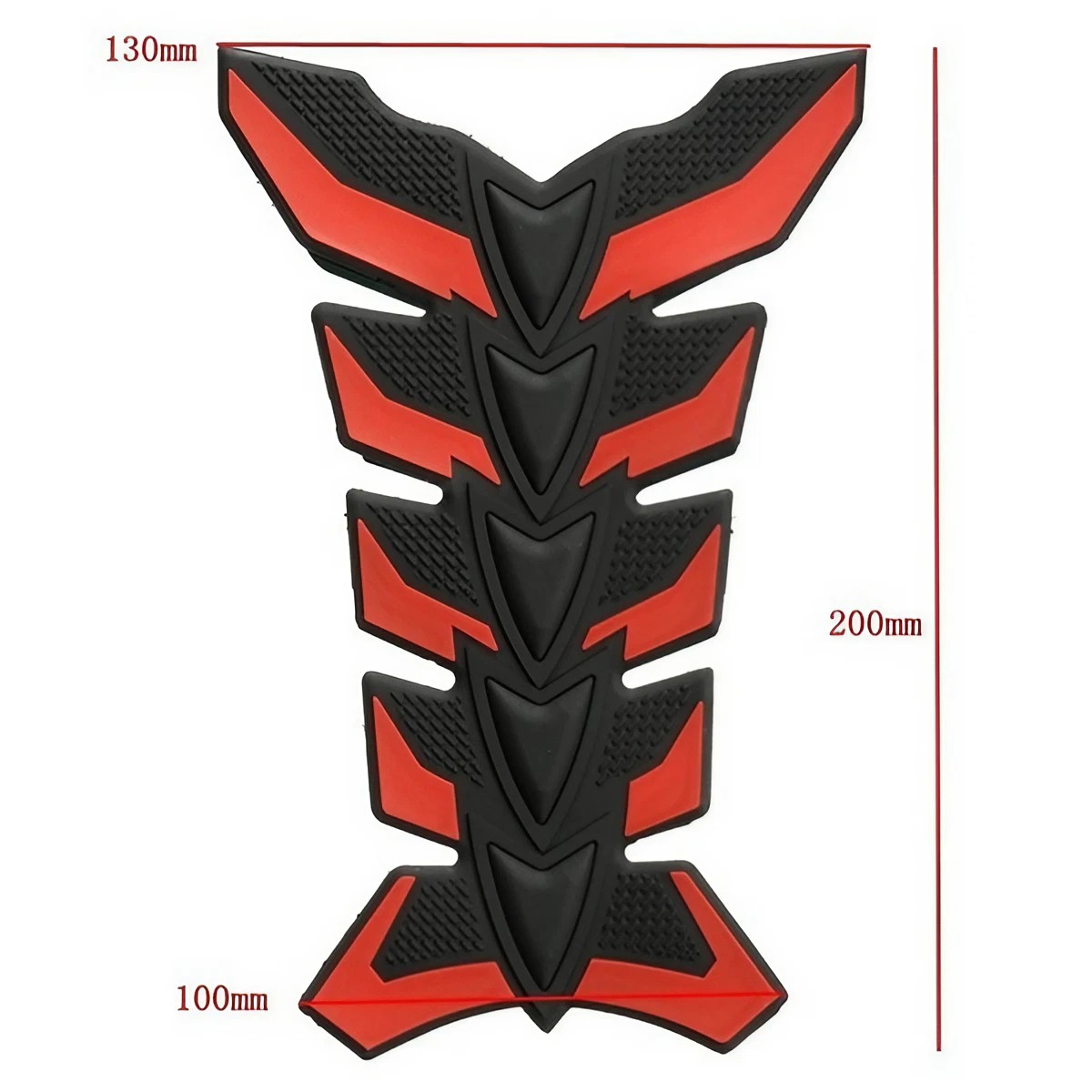 Motorcycle Oil Tank Stickers Car-styling 3D Carbon Fiber Motorcycle Tank Pad Tankpad Protector Sticker Fish Bone Style