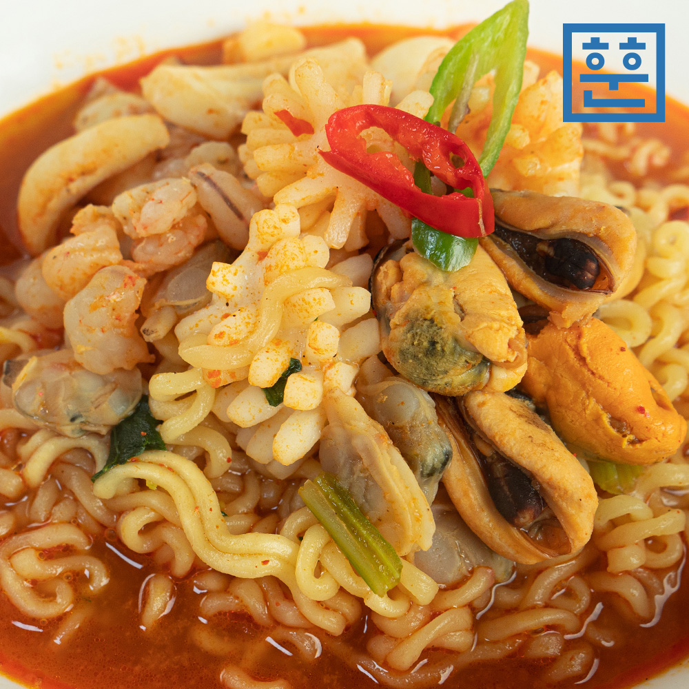 [훈훈수산] 냉동 해물모듬 600g / 완벽 손질 / 새우살/홍합살/바지락살/오징어살