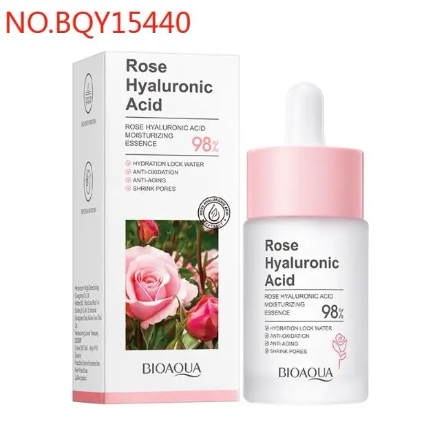 Suero Rosas Ácido Hialurónico Bioaqua - Ml Momento De Aplicación Día/noche Tipo De Piel Todo Tipo De Piel Suero facial que limpia profundamente la suciedad y grasa que se acumula en los poros de la cara