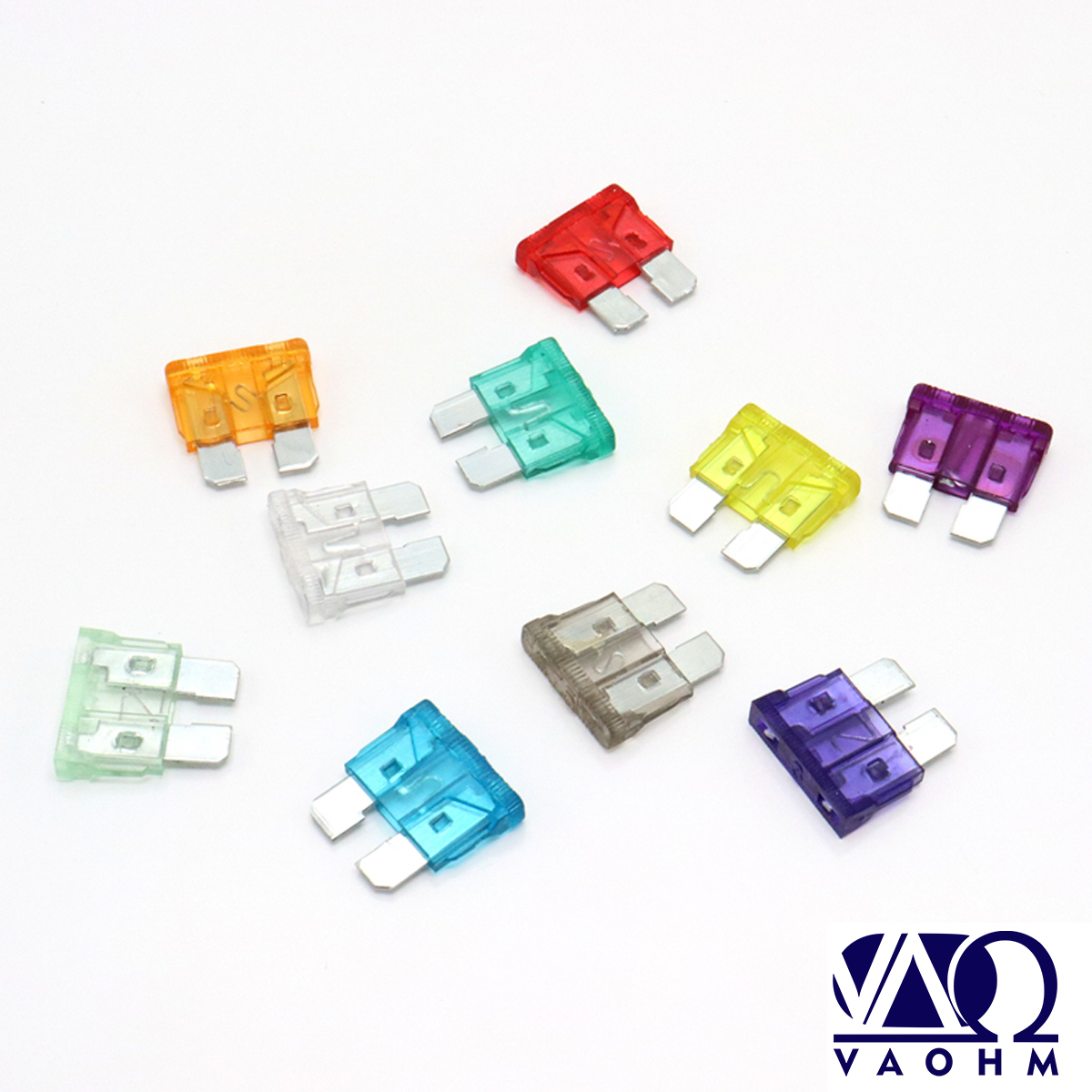 10PCS Auto Blade Typ Medium Auto Sicherungen 3A 5A 7,5A 10A 15A 20A 25A 30A 35A 40A