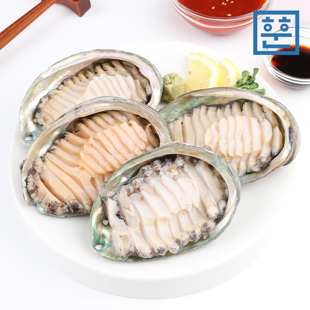 [훈훈수산] 완도산 활전복 1kg 해산물 산소포장 참전복