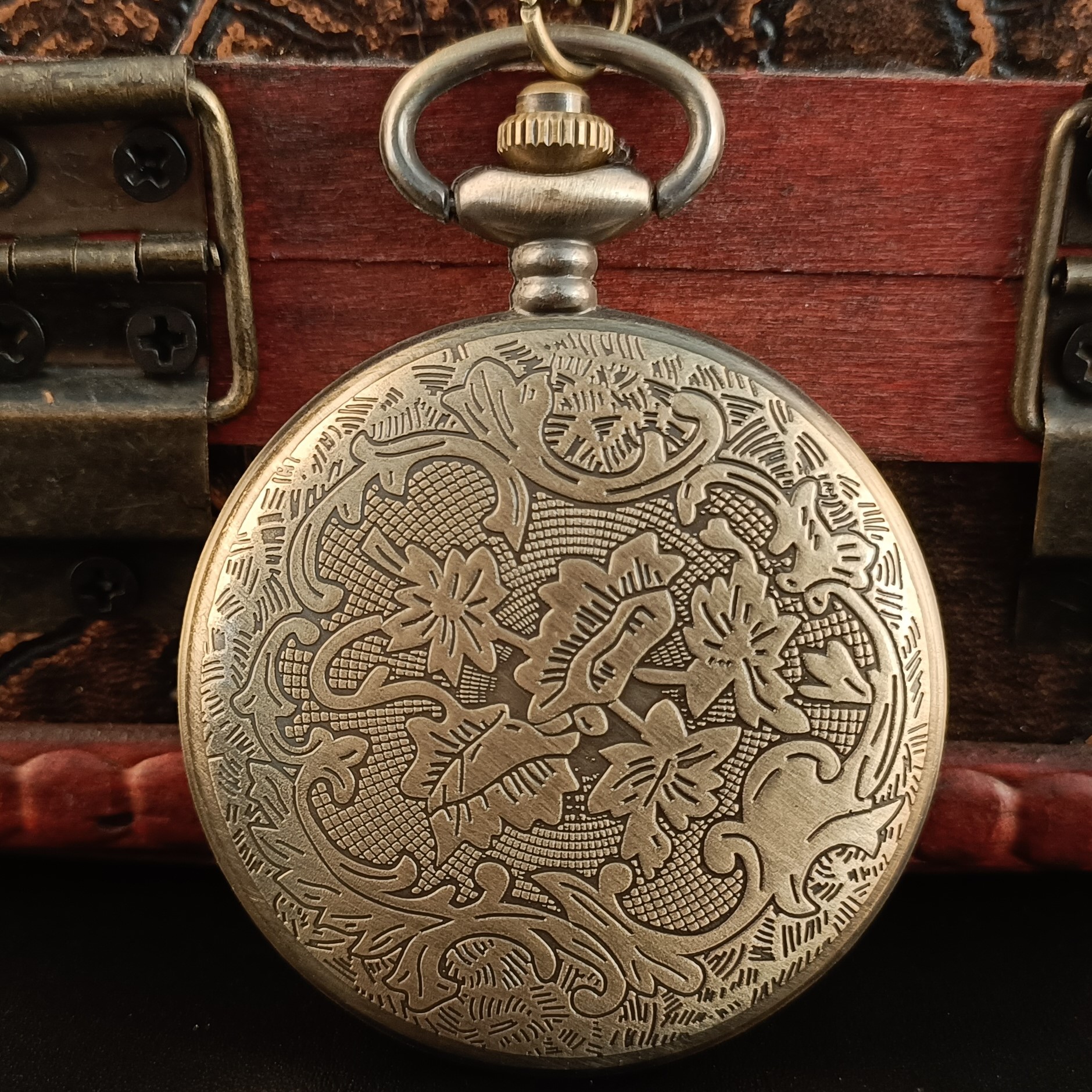 Модные карманные часы с нефритом и бронзовым покрытием для женщин, девушек, подруг, мам, рандомные часы, Подвесные часы с цепочкой