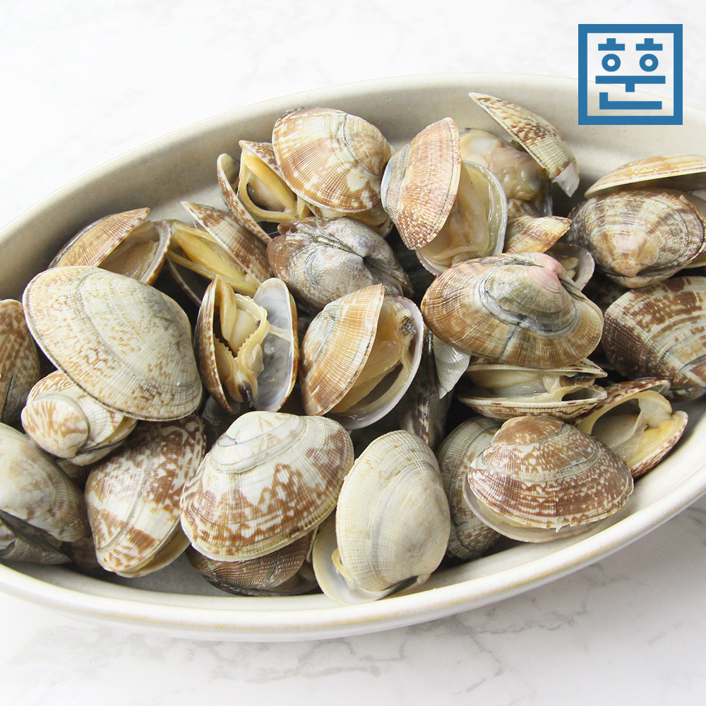 [훈훈수산] 자숙바지락 익혀져 있는 맛 좋은 바지락