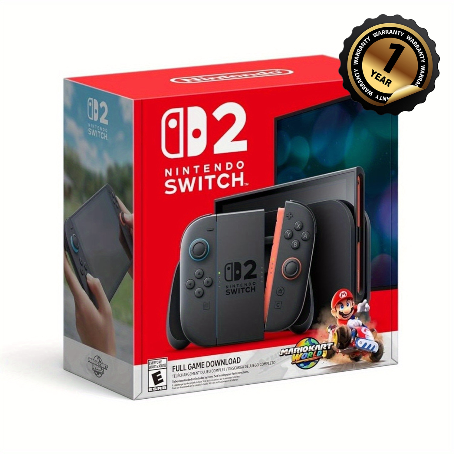 Nintendo Switch 2 Console and Mario Kart World Bundle