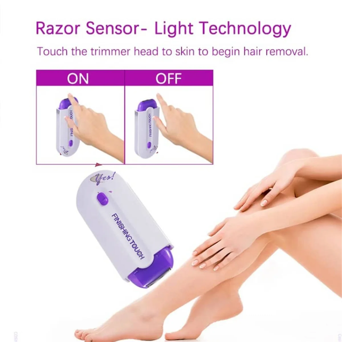 Rasoio ricaricabile per donna Rasoio per donna Rasoio per rimozione peli del viso senza fili Trimmer per bikini Rasoio elettrico per gambe
