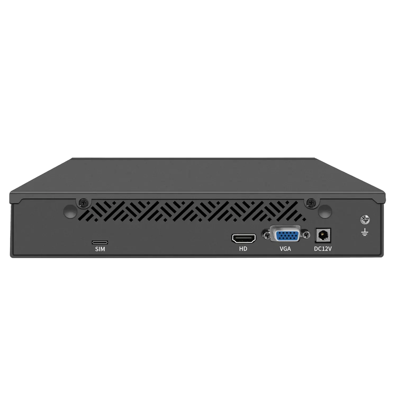 Partaker Firewall Hardware Network Security Server Mini 1U 9.5 Inch Rack-mounted Intel N100 4 LAN 2.5Gb 1G/10G SFP OPNsense