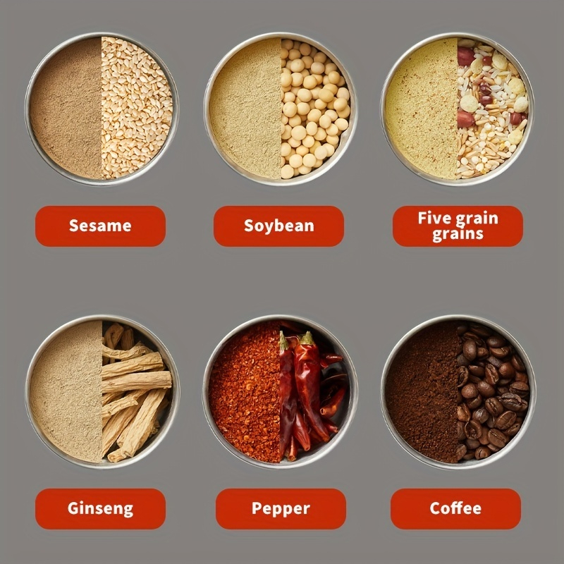 DAFUSHOP Moedor De Café Grãos Sementes Elétrico Automático Gourmet Profissional Em Aço Inox 110v