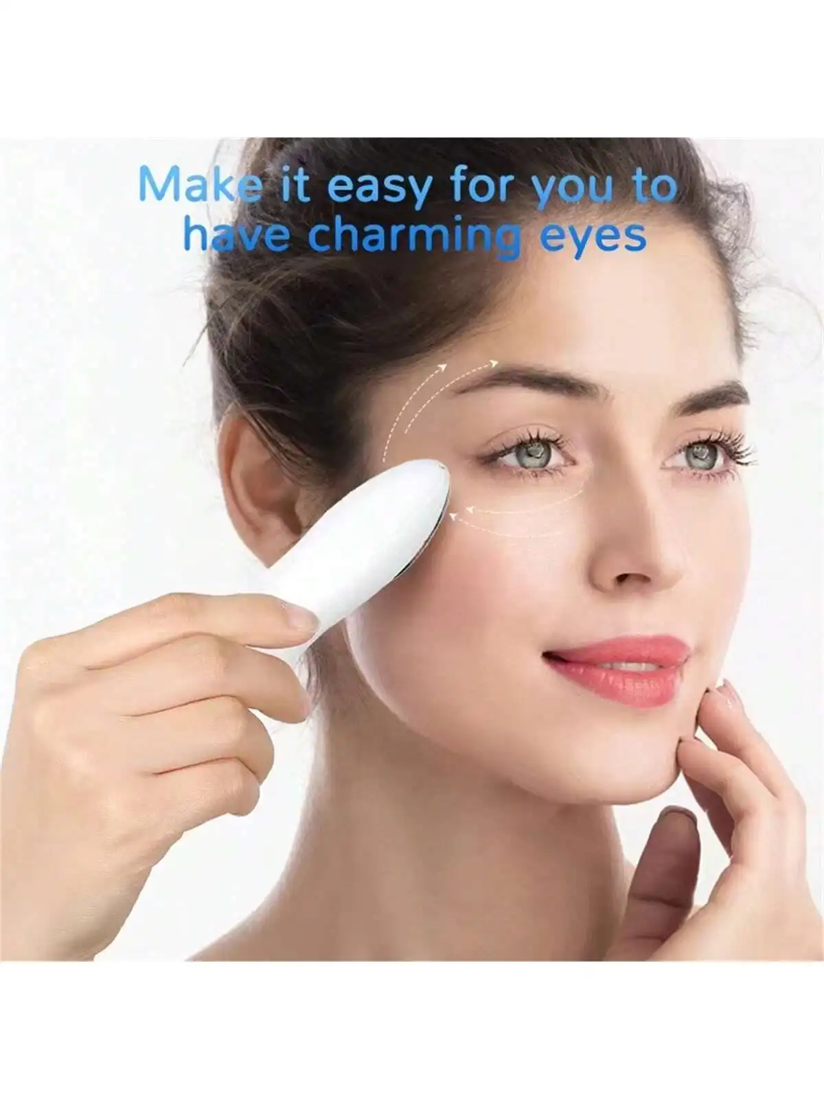Einfach zu verwendendes Mikrostrom-Gesichtsgerät, Augenmassagegerät, elektrisches Facelifting-Massagegerät, bestes Geschenk, tragbares Hautpflege-Gesichtsstraffungsgerät