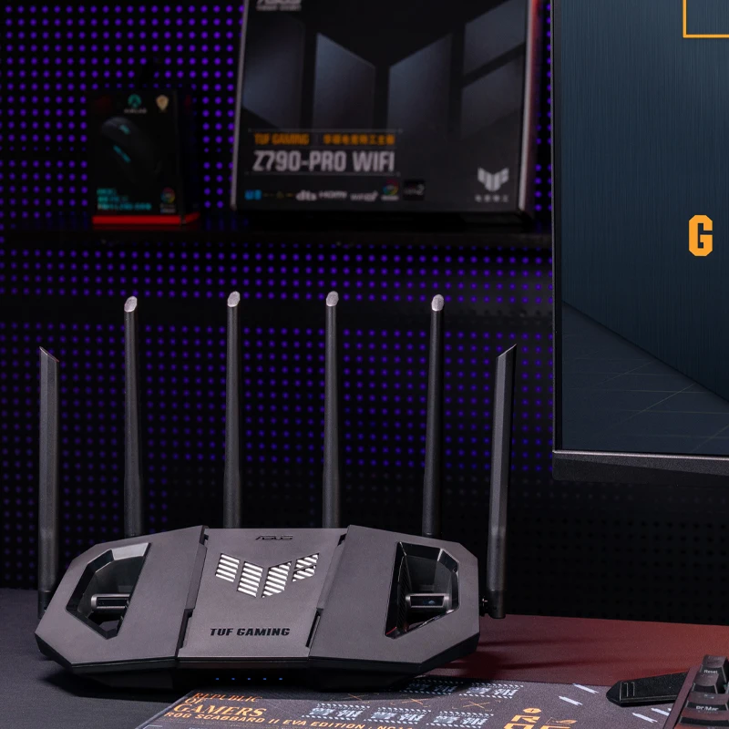 ASUS WiFi7 TUF GAMING BE6500 Gaming Router Ai Router Home WiFi Random Group Routing